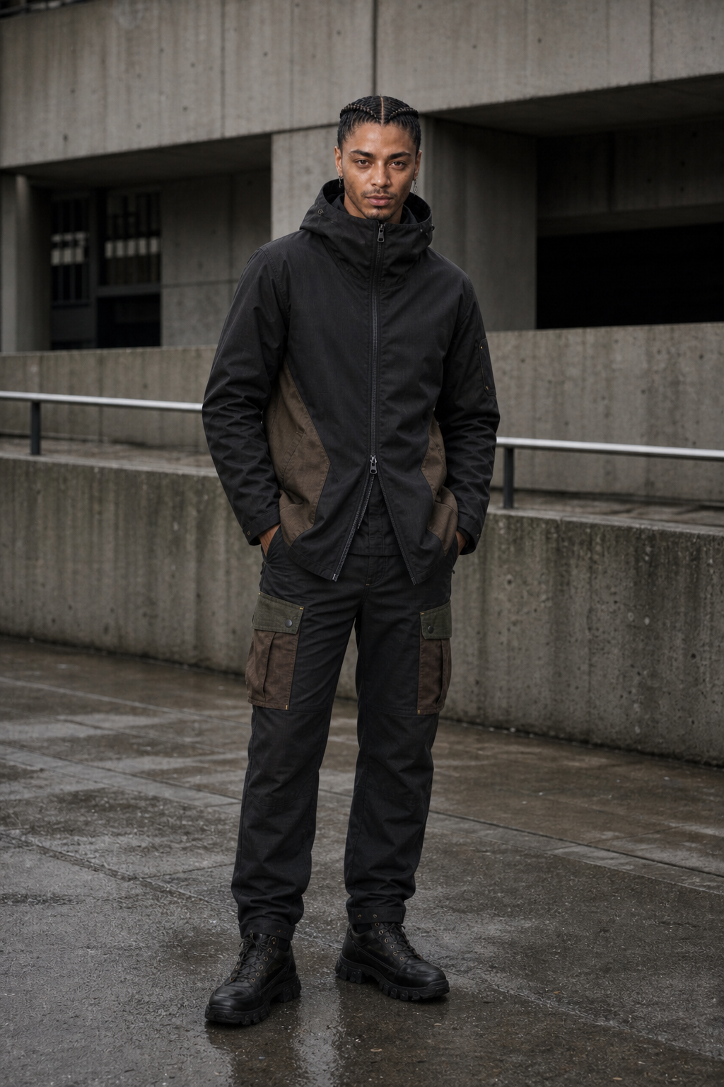 Outgear OG-01 + OG-02 coordinate on the street